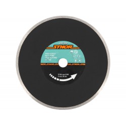 Диск відрізний алмазний суцільний STHOR : Ø= 230 мм, t-2,4 х h- 5 мм по кам, бетоні, кераміці [20]