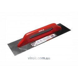 Терка-гладилка з нержавіючої сталі YATO 380 x 130 мм