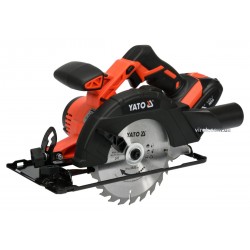Пила дискова акумуляторна YATO Li-Ion 18 В 2 Агод диск 165 мм Пила дискова акумуляторна YATO Li-Ion 18 В 2 Агод диск 165 мм