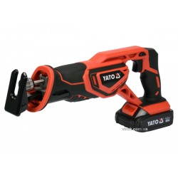 Пила шабельна акумуляторна YATO Li-Ion 18 В 2 Агод Пила шабельна акумуляторна YATO Li-Ion 18 В 2 Агод