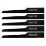 Полотна до пневматичної шаблевої пили YT-09955 YATO 32 зуби/1" 5 шт