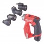 Дриль-шурупокрут акумуляторний MILWAUKEE, M12 FDDXKIT-0X, 34Нм (4 насадки FIXTEC, HD кейс) - фото 8