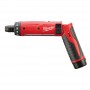 Викрутка акумуляторна MILWAUKEE M4 D-202B, (+ заряд. пристрій, 2 акум.Х2Аг, в сумці для інструментів - фото 8