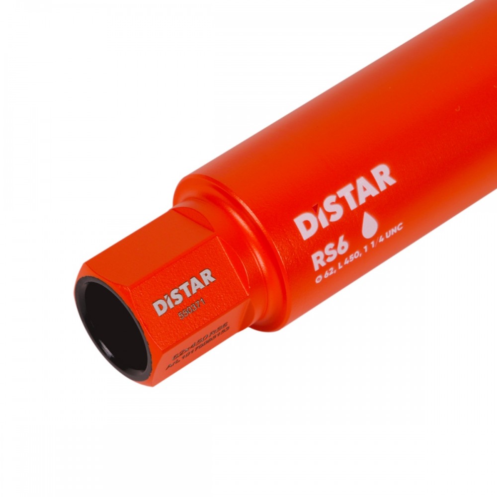 Свердло алмазне DDS-W 062x450-6x1 1/4 UNC DLD 62 RS6 - фото 1 Свердло алмазне DDS-W 062x450-6x1 1/4 UNC DLD 62 RS6 - фото 1