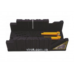 Стусло пластикове із затискачами VIROK 320 х 120 х 75 мм (4.5"+M)