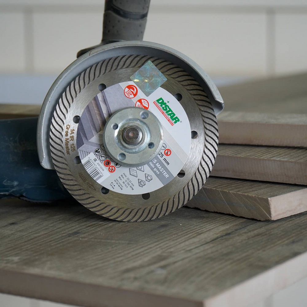 Круг алмазний вiдрiзний 1A1R 125x1,4/1,0x10x22,23 Gres Master - фото 3 Круг алмазний вiдрiзний 1A1R 125x1,4/1,0x10x22,23 Gres Master - фото 3