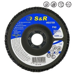 Круг зачисний пелюстковий S & R Meister 125x22.2, Z40 136125040