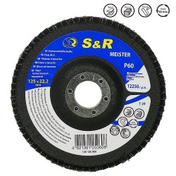 Круг зачисний пелюстковий S&R Meister 125x22.2, Z60 136125060