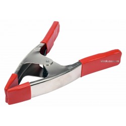 Струбцина-прищіпка пружинна металева YATO 230 мм 90/90 мм Струбцина-прищіпка пружинна металева YATO 230 мм 90/90 мм