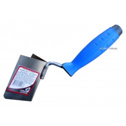 Кельма кутова зовнішня з нержавійки PROFI ТМ VIROK 80 х 60 мм двокомпонентна ручка