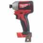 Гайкокрут акумуляторний безщітковий 1/4\" HEX MILWAUKEE M18 CBLID-0 180Нм - фото 15