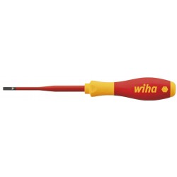 Викрутка діелектрична Wiha Soft Finish Slim Fix VDE SL5.5х125 мм (W35391)