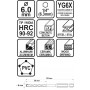Свердло універсальне STHOR з шестигранним хвостовиком 1/4" 6 х 110/50 мм YG6X - фото 5