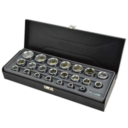 Набір головок Whirlpower 1/2" 8-34 мм 22 од. у металевому кейсі (1614-SK09S)