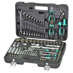 Набір інструментів Whirlpower 1634-58104 104 од універсальні головки 4-32 мм Набір інструментів Whirlpower 1634-58104 104 од універсальні головки 4-32 мм