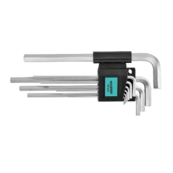 Набір ключів-шестигранників Hex Whirlpower 1.5-12 мм 10 од. подовжених (158-5210) Набір ключів-шестигранників Hex Whirlpower 1.5-12 мм 10 од. подовжених (158-5210)