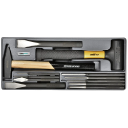 Набір молотків і пробійників Whirlpower 12 од. в ложементі Набір молотків і пробійників Whirlpower 12 од. в ложементі