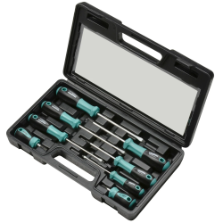 Набір викруток Whirlpower 8од. SL/PH у пластиковому кейсі Набір викруток Whirlpower 8од. SL/PH у пластиковому кейсі