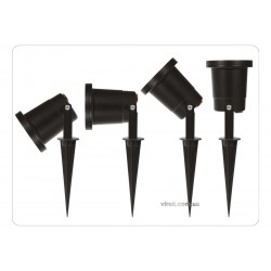 Прожектор діодний садибний мережевий на піці YATO 35 Вт 315 х 92 мм GU10 кабель- 18 см Прожектор діодний садибний мережевий на піці YATO 35 Вт 315 х 92 мм GU10 кабель- 18 см