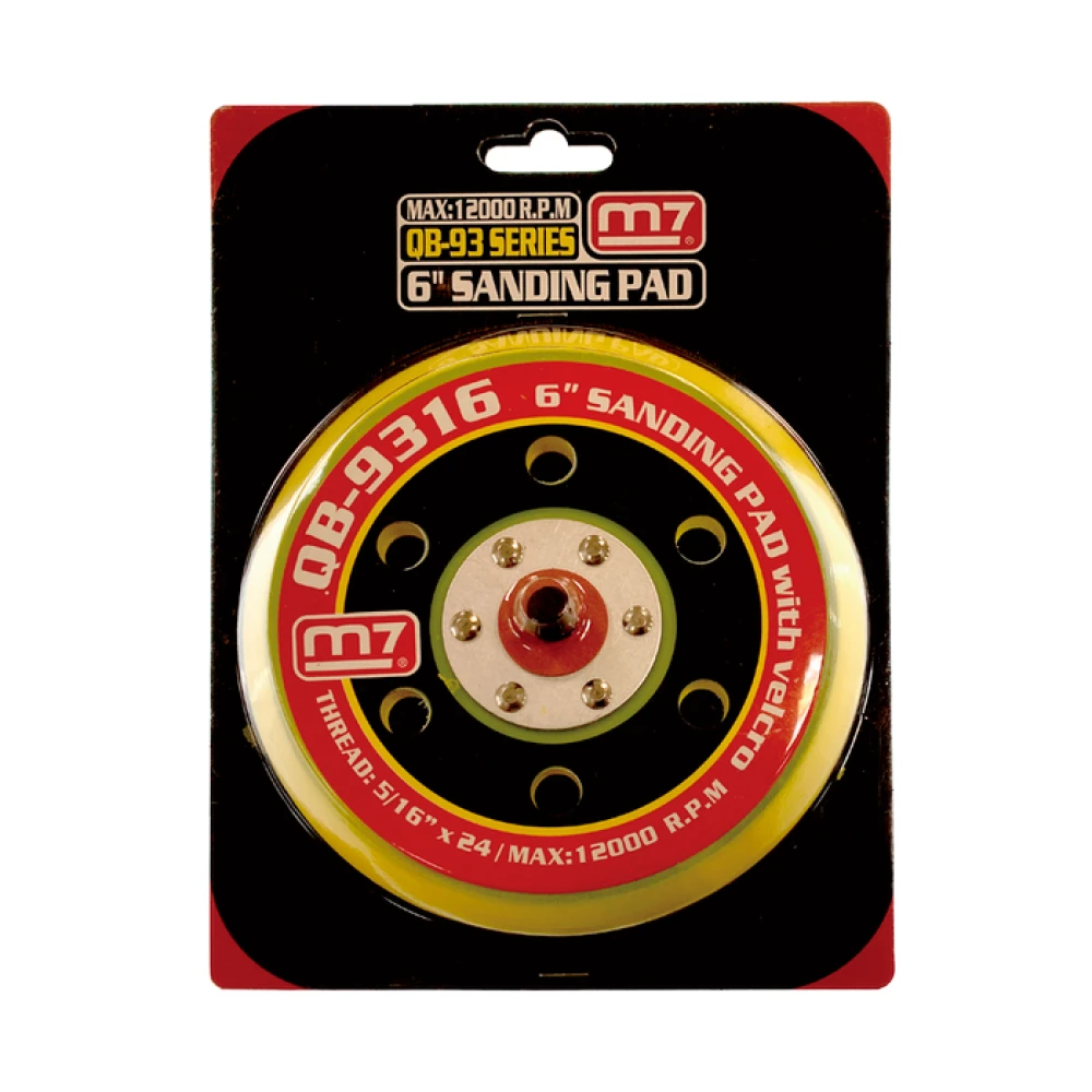 Опорна тарілка Mighty Seven QB-9316 152 мм 6 отворів (QB-9316) Опорна тарілка Mighty Seven QB-9316 152 мм 6 отворів (QB-9316)