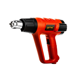 Будівельний фен GTM HG2000EM з LCD-дисплеєм та набором насадок Будівельний фен GTM HG2000EM з LCD-дисплеєм та набором насадок