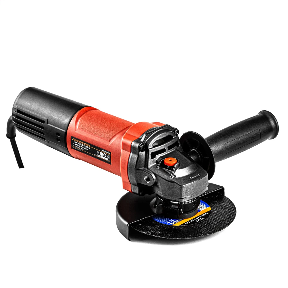 Болгарка мережева GTM AG125/900VS з регулюванням обертів і плавним пуском (AG125/900VS) - фото 2 Болгарка мережева GTM AG125/900VS з регулюванням обертів і плавним пуском (AG125/900VS) - фото 2