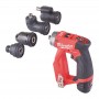 Дриль-шурупокрут акумуляторний MILWAUKEE, M12 FDDXKIT-0X, 34Нм (4 насадки FIXTEC, HD кейс) - фото 8