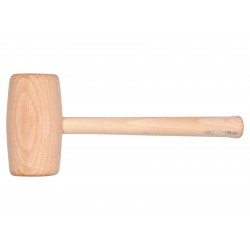 Молоток-киянка дерев'яний VOREL з круглим обухом