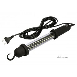 Світильник переносний світлодіодний мережевий VOREL 4.5 Вт 400 лм + гак Світильник переносний світлодіодний мережевий VOREL 4.5 Вт 400 лм + гак