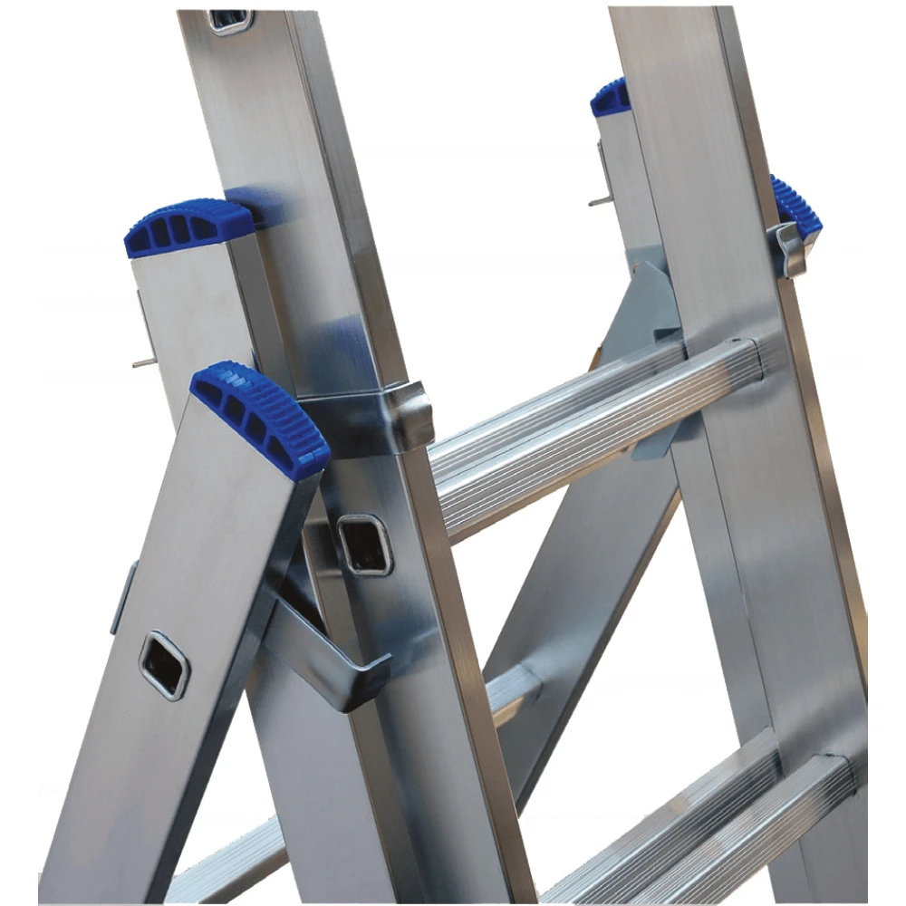 Драбина ELKOP VHR Trend 3x7 алюмінієва, 3 секції, 7 ступенів (37491) - фото 1 Драбина ELKOP VHR Trend 3x7 алюмінієва, 3 секції, 7 ступенів (37491) - фото 1