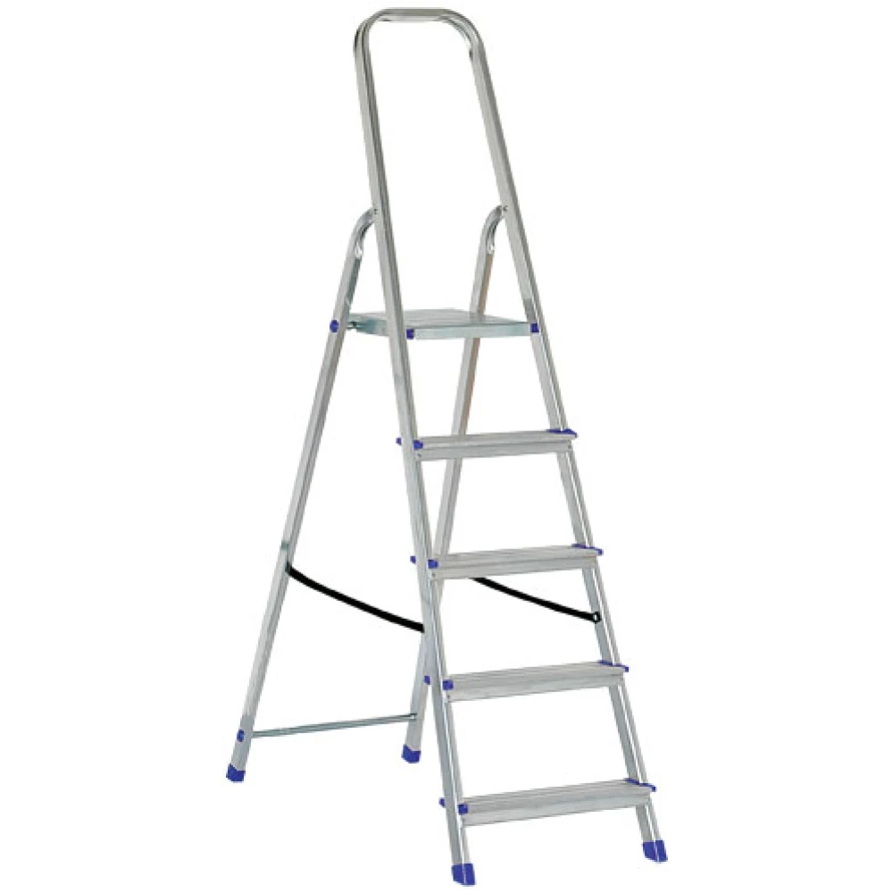 Драбина ELKOP ALW 405 алюмінієва, 5 ступенів, 1713 мм (38197) Драбина ELKOP ALW 405 алюмінієва, 5 ступенів, 1713 мм (38197)