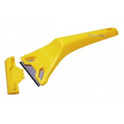 Скребок для скла пластиковий STANLEY 170 мм з лезами 60 мм Скребок для скла пластиковий STANLEY 170 мм з лезами 60 мм