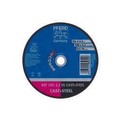 Круг відрізний Pferd 230*3,2*22 SG CAST+STEEL чавун/сталь