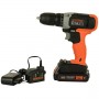 Дриль-шурупокрут акумуляторний BLACK+DECKER BCD001C1 - фото 20