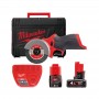 Субкомпактна багатофункціональна відрізна машина MILWAUKEE M12 FCOT-422X FUEL 4933464619 (+ заряд.пр