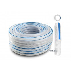 Шланг ПВХ пневматичний 2 МПа, Ø=12.5 мм, t=2.7 мм, l=50 м