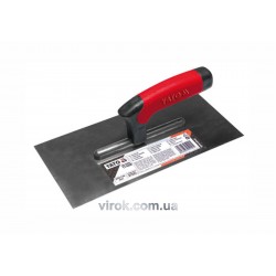 Терка-гладилка з нержавіючої сталі YATO 270 x 130 мм