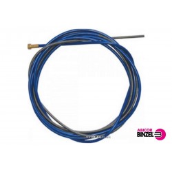 Спіраль подаюча синя ABICOR BINZEL : 1.5 x 4.5 x 340 мм, для дроту 0.8 - 1.0 мм