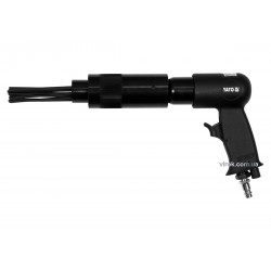 Молоток пневматичний з голковим долотом YATO 113 л/хв 6.3 бар 19 голок Молоток пневматичний з голковим долотом YATO 113 л/хв 6.3 бар 19 голок