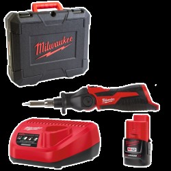 Акумуляторний паяльник MILWAUKEE M12 SI-201C 4933459761 (+1 акумулятори, зарядний пристрій, кейс)