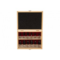 Набір фрез AEG зі шпинделем 8мм (4932430836) 12 шт Набір фрез AEG зі шпинделем 8мм (4932430836) 12 шт