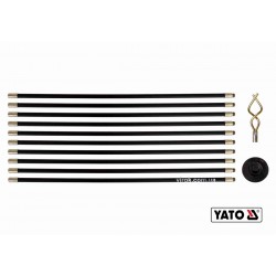 Прути гнучкі для очищення каналізації YATO 20 мм x 93 см з 2 наконечниками 10 шт Прути гнучкі для очищення каналізації YATO 20 мм x 93 см з 2 наконечниками 10 шт