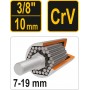 Головка торцева універсальна VOREL 3/8" M7-19 х 53 мм - фото 4