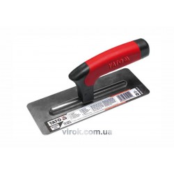 Терка-гладилка з нержавіючої сталі венеціанська YATO 200 x 80 мм