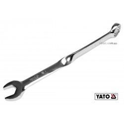 Ключ ріжково-накидний кручений 90° YATO 21 x 283 мм