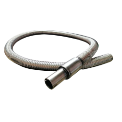 Труба Vulkan для відведення вихлопних газів 25 мм 150 см для інверторних генераторів FOGO з нержавіючої сталі