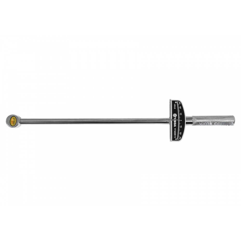 Ключ динамометричний стрілковий VOREL 1/2" 0-300 Нм - фото 1 Ключ динамометричний стрілковий VOREL 1/2" 0-300 Нм - фото 1