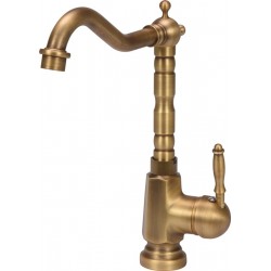 Змішувач води FALA для кухонної раковини "RETRO BRONZE 3" з кульовим регулятором