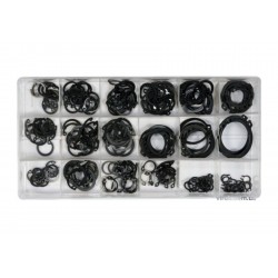 Стопорні кільця зовнішні і внутрішні YATO Ø6-20 мм 225 шт