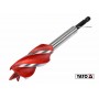 Свердло по дереву YATO 25 x 165 мм HEX- 1/4" HRC 40-45 з 4 пругами